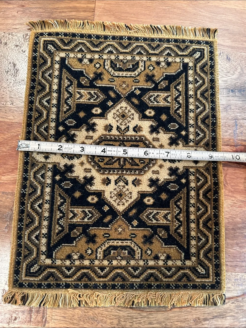 Vtg Persian Style Rug, Dollhouse Furniture